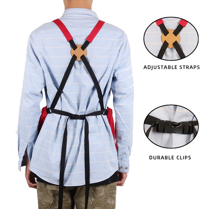 Grampa's Garden Apron - Cross Back Apron with Pockets