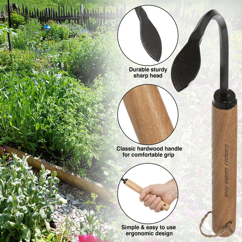 Grampa's Garden Hook - Weeder and Cultivator Hand Tool