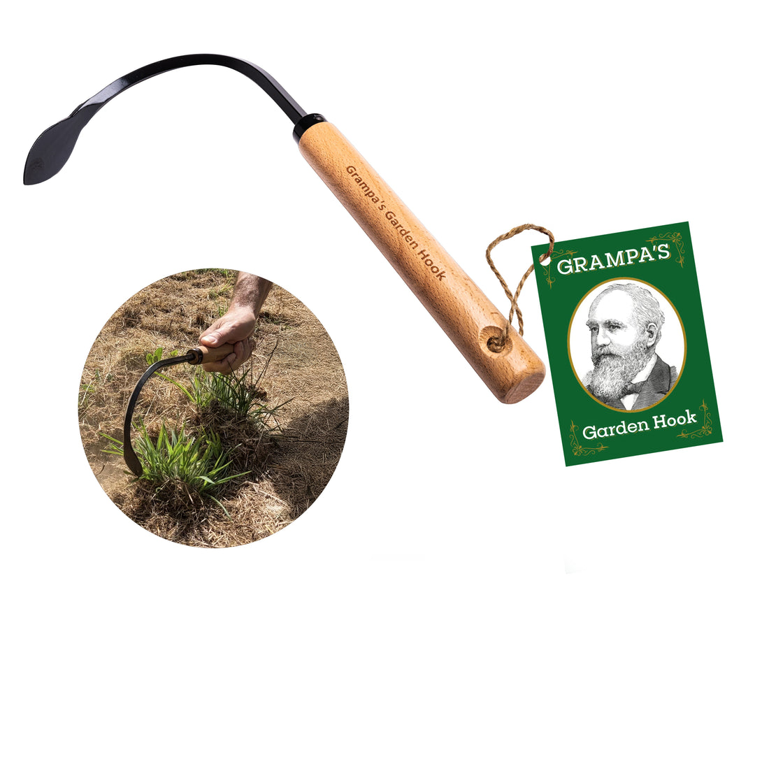 Grampa's Garden Hook - Weeder and Cultivator Hand Tool