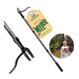 Grampa's Metal Weeder - Stand Up Weed Puller with Steel Handle