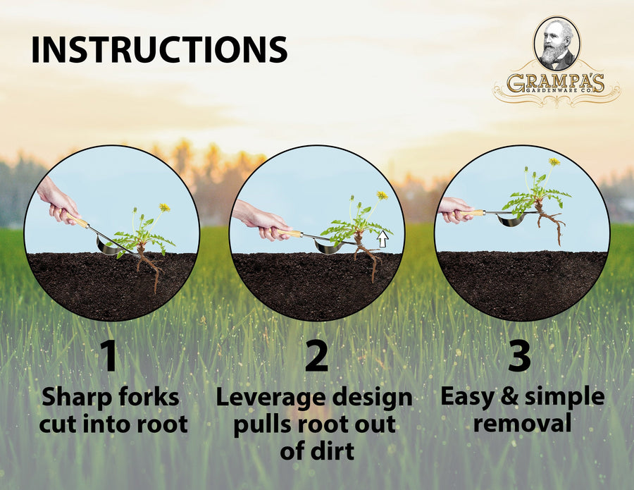 How To Use The Hand Weeder